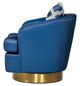 VIG Furniture Modrest Niagra Blue Accent Chair-2