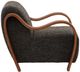 Dovetail Furniture Amabel Paris Cerulean/Brown Occasional Chair-2