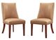 Powell® Auden 2-Piece Espresso/Tan Dining Side Chair Set-0