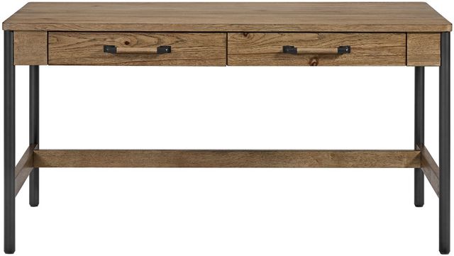 Intercon Norcross Hickory Writing Desk-2