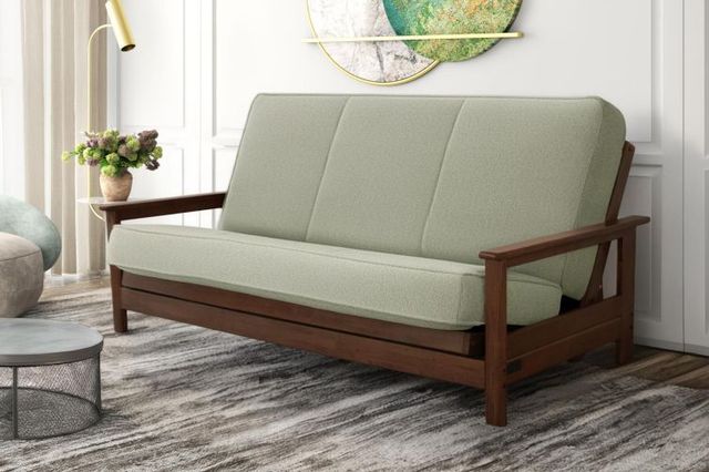 Kodiak Furniture Emily Brownstone/Monte Toro Pistachio Full Futon-1