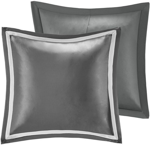 Olliix by Madison Park Silver California King Odette 8 Piece Jacquard Comforter Set-1