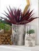 A & B Home Burgundy Faux Phormium Stem-2