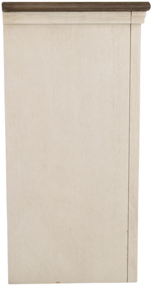 Signature Design by Ashley® Bolanburg Weathered Gray/White TV Stand-2