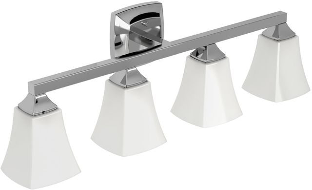 Moen® Voss™ Chrome Four Globe Bath Light-0