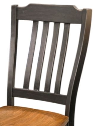 Signature Design by Ashley® Clorazi Black/Brown Side Chair-1