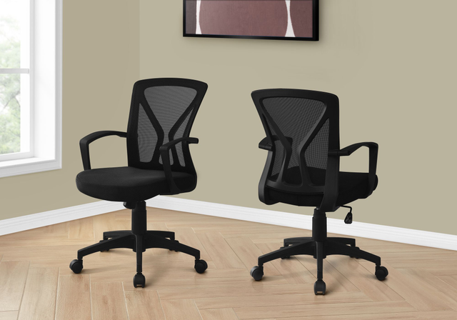 Monarch Specialties Inc. Black Office Chair-3