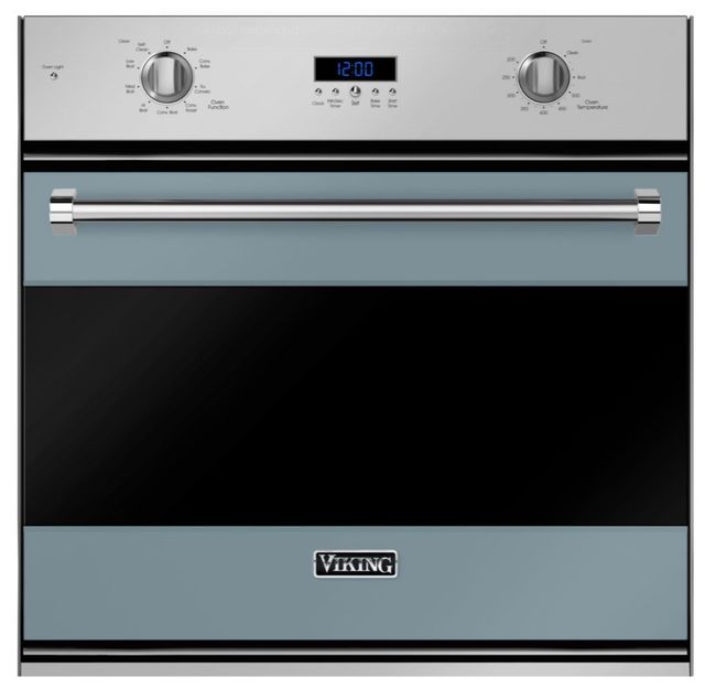 Viking® 3 Series 30" November Sky Single Electric Built In Oven-0