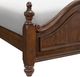 Elements International Northridge Cherry Queen Panel Bed-4