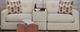 Drew & Jonathan Home ModularOne New Horizon 3-Piece Beige Modular Sectional with Media Charging Console-0