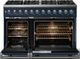 Viking® 5 Series 48" Slate Blue Pro Style Dual Fuel (LP) Range with Polished Chrome Trim-1