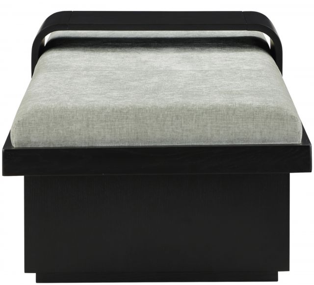 Meridian Furniture Arlington Mint/Black Bench-2