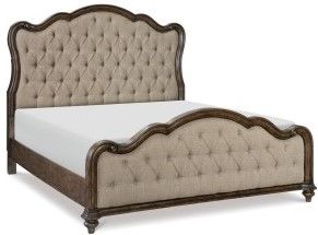 Mazin Furniture Heath Court Brown Eastern King Bed-1