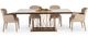 VIG Furniture Modrest Rosegold/White Dining Table-4