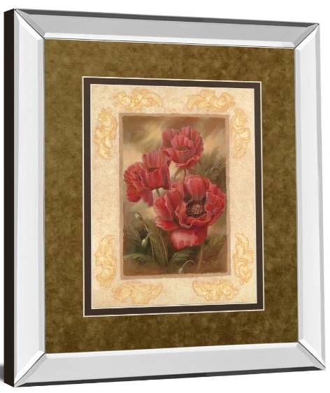 Classy Art Daphne’s Poppies by Vivian Flasch Wall Art-1