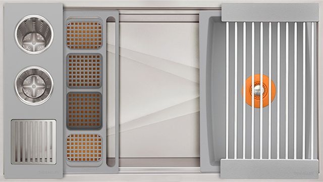 The Galley® Exclusive Gray Resin / Resin+ Ideal WashStation™ 3S with Four Tool Wash Kit-0