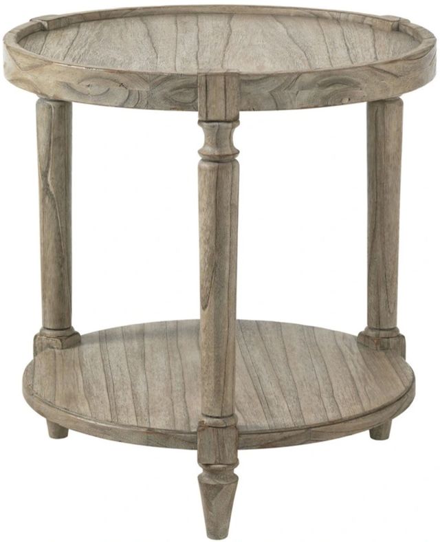 Lexington Home Twilight Bay Phoebe Driftwood Lamp Table-0