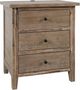 Jofran Inc. Maxton 4-Piece Wash Brown Queen Panel Bedroom Set-4