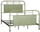 Liberty Furniture Vintage Series Antique Green Full Youth Metal Bed-1