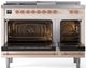 Ilve® Nostalgie II Series 48" Antique White Pro Style Dual Fuel Range-1