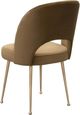 TOV Furniture Swell Cognac Velvet Chair-2