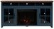 Legends Home Nantucket Blue Denim/Whiskey Fireplace Console-3