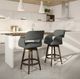Amisco Customizable Joshua Swivel Bar Stool-2