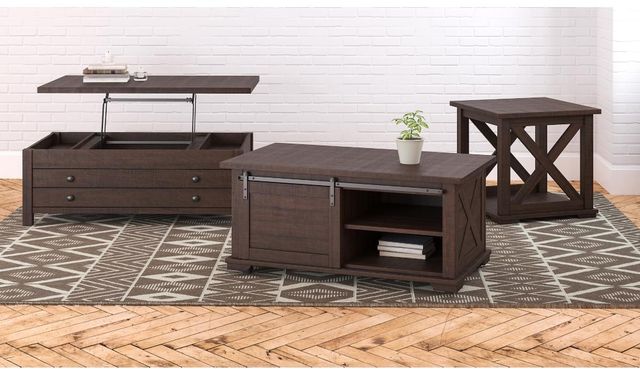 Signature Design by Ashley® Camiburg 2-Piece Warm Brown Living Room Table Set-3