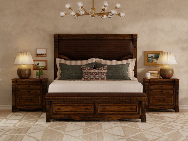 Dutton Queen Bedroom Set, Mattress Free!-0