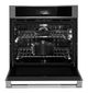 Jennair® RISE™ 30" Stainless Steel Single Electric Wall Oven with V2™ Vertical Dual-Fan True Convection with Advanced Temperature Precision-2