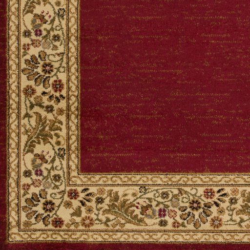 Surya Midtown Dark Red 2'x7' Runner Rug-2