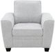 Intercon Ashbury TUP Soft Gray Chenille Ashbury Chair-0
