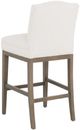 Fairfield® Customizable Entree Dining Camel Short Back Bar Stool-3