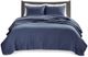 Olliix by Madison Park Navy Twin/Twin XL Keaton Reversible Coverlet Set-0