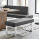 Armen Living Amanda Gray Bench-1