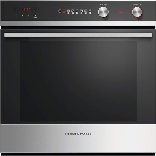 Fisher & Paykel Series 5 24" Stainless Steel Electric Built In Single Oven-0