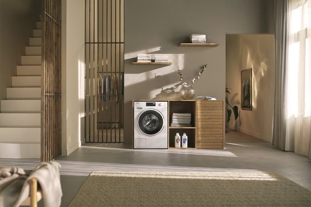 Miele W1 White Edition 2.26 Cu. Ft. Lotus White Front Load Washer with SoftSteam-5