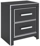 Table de chevet Zuraleus de Signature Design by Ashley® - Noir-0