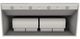 Vent-A-Hood® 54" Stainless Steel Wall Mounted Range Hood-3