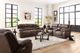 HomeStretch Skywalker Brown Power Double Reclining Sofa-1