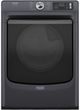 Maytag® Midnight Steel Front Load Washer & Electric Dryer Laundry Pair-2