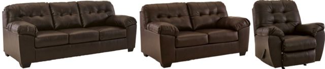 Signature Design by Ashley® Donlen 3-Piece Chocolate Living Room Set-0