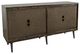 Jofran Inc. Colhane Walnut 4-Door Accent Cabinet-4