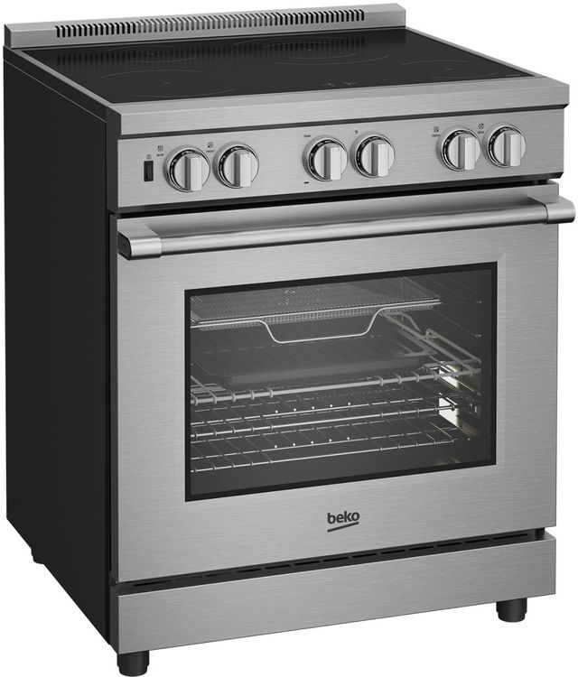 Beko 30" Stainless Steel Freestanding Induction Range-1
