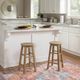 Linon Abby Gray Wash Counter Stool-1