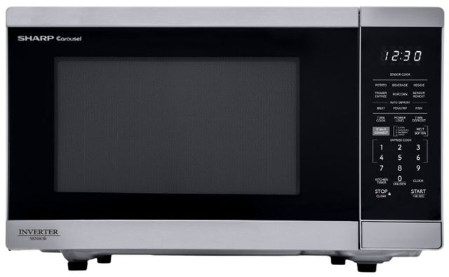 Sharp® 1.4 Cu. Ft. Stainless Steel Countertop Microwave-0