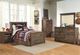 Signature Design by Ashley® Trinell Brown Youth Twin 1-Drawer Bookcase Storage Bed-1