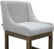 International Furniture Direct Gray Agreeable Gray Upholstered Barstool-1