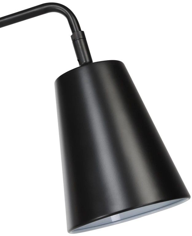 Renwil® Everren Nottingham Matte Black Floor Lamp-3