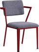 ACME Furniture Cargo Gray/Red Office Chair-0